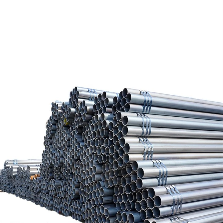 ERW Galvanized Pipe DN125 EN10255 Medium Grade For Mechanical Installation Projects high quality