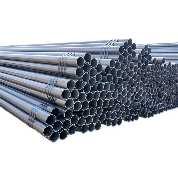 ERW Galvanized Pipe DN125 EN10255 Medium Grade For Mechanical Installation Projects high quality